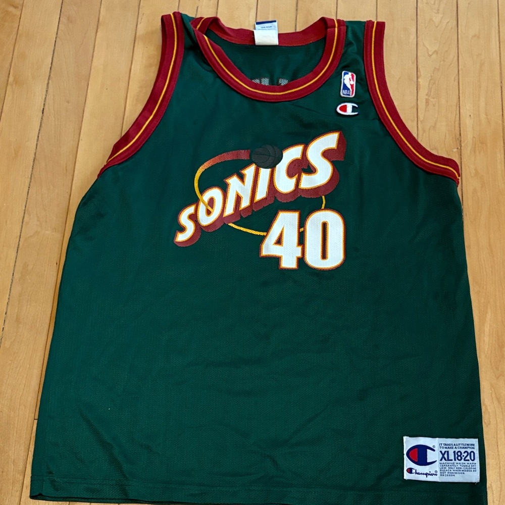 Vintage Kemp Sonics Jersey